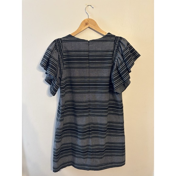 Anthropologie Moon River Women's Denmark Black White Striped Tunic Dress XS $128 - Picture 5 of 7